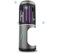 Lámpara Antiinsectos ByeFly 3000 Go con Linterna (Negro/Gris) - CECOTEC