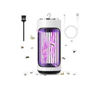 Lámpara antimosquitos para exteriores de 4W 3200V, trampa eléctrica UV para insectos, ideal para acampar.