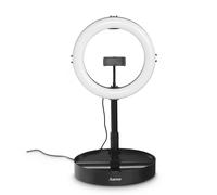 Lámpara anular LED ""SpotLight FoldUp 102 II"", pr smartphone, repl.