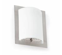 Lampara Aplique Faro Barcelona DIULA-1 62987Niquel Mate