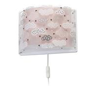 Lámpara Aplique Pared infantil Clouds Nubes Rosa