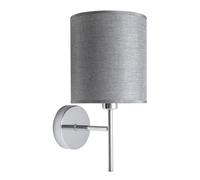 Lampara aplique serie axel plata 1xe14 de fabrilamp.