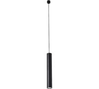 Lámpara araña LED Tubo Largo Lámparas Creativas nórdicas Luces Colgantes de Aluminio con diseño cilíndrico empotrada el Techo e iluminación suspendida en focos 20 cm, Neutro