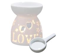 Lámpara aromática de vidrio: juego de difusor de fragancia, calentador de de vapor, recipiente aromático de vidrio, dispositivo de calor de esencia | módulo de calefacción de fragancias recint