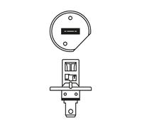 Lámpara BOSCH 1 987 301 108 para MG MG ZT 2 2002-2003