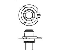 Lámpara BOSCH 1 987 301 153 para MG MG ZT 2 2002-2005