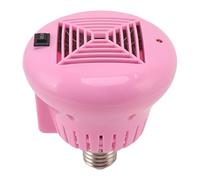 Lámpara Calefactora para Mascotas de 3 Velocidades con Enfriamiento Natural por Viento, Luz Calefactora Ajustable de 100-200 W para Conejos, Pollo, Pato, Perro, Bombilla E27