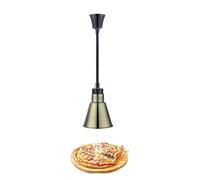 Lámpara calentadora de alimentos con bombilla, para servicio de alimentos, lámparas de calor comerciales, catering, lámpara calentadora de alimentos de 190 mm, lámpara colgante para restaurante, bro