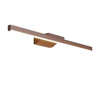 Lámpara calentadora de Velas aromáticas, Luces para Cuadros, Luces para Marcos de Cuadros, Luces para Cuadros montadas en la Pared, Acabado de latón Pulido, con Interruptor de ence