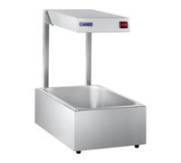 Lámpara calienta platos - 500 W - contenedor GN 1/1 | Royal Catering