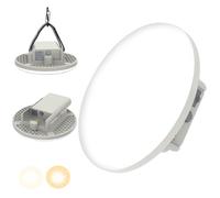 Lámpara Camping Recargable 16500mAh + Batería 2 en 1, Linterna Camping con Luz Cálida y Fría, Regulación de Luminosidad Infinita, Farol Camping con Correa de Gancho y Mosquetón
