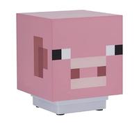 Lámpara Cerdito Minecraft con Sonido - Luz Nocturna Oficial, Juguete y Decoración Infantil