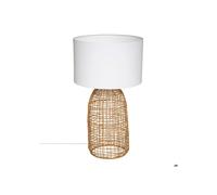 Lámpara cilindro "Karla" ratán H56cm - Atmosphera creador de interiores