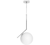 Lampara colgante aimee 1xe27 cromo de fabrilamp.