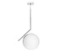 Lampara Colgante Aimee 1xe27 Cromo de FABRILAMP.