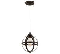 Lámpara Colgante Altura Regulable Cubrir Interior Pasillo Stella Mira Bronce E27