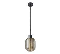 Lámpara Colgante Anelo OSRAM E27 Metal Cristal Oro Para Mesa 17 cm