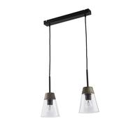 Lámpara Colgante ARAVAE De Cristal Alargada Moderna Para Comedor