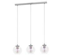 Lámpara colgante Ariscani 2 (60 W, L x An x Al: 76,5 x 16,5 x 110 cm, Cromo, E27)