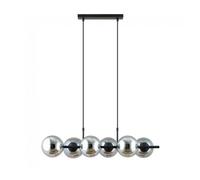 Lámpara colgante armaro grafito 6 luces marca wonderlamp
