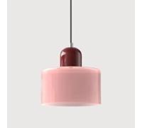 Lámpara Colgante Art Deco Moderna Macaron Lámpara Colgante de Techo Salón Dormitorio Lámparas Colgantes para Cocina Restaurante Cafetería (Pink 3)