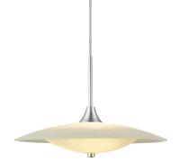 Lámpara Colgante Baroni Ø46 Ópalo/ Aluminio