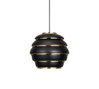 Lámpara Colgante Beehive A331 Negro/ Latón