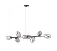 Lámpara colgante bimala grafito 8 luces marca wonderlamp