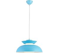 Lámpara Colgante Blanca, lámpara Colgante LED para Oficina, lámpara Industrial para sobre Fregadero, lámpara Colgante Tipo Domo para Cocina, Estilo rústico, Sala de Estar, lámpara acrílica