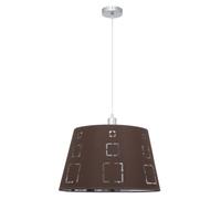 Lampara colgante celaya 1xe27 marron regx40d de fabrilamp.