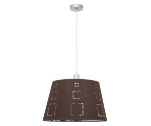 Lampara colgante celaya 1xe27 marron regx40d de fabrilamp.