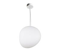 Lámpara Colgante con Forma De Adoquín del Norte, De Metal con Pantalla De Vidrio Transparente, De Alta Transmisión De Luz, para Iluminación De Techo, 32CM