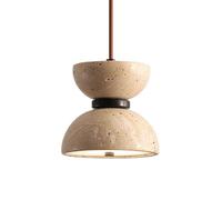Lámpara colgante con fuente de luz tricolor LED,Lámpara de araña de estilo industrial japonés,Lámpara colgante de mármol de personalidad creativa,Accesorios de iluminación decorativos junto a la cama