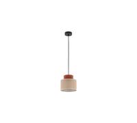 Lámpara Colgante con Pantalla Bicolor 25cm Diámetro DUO 2785T