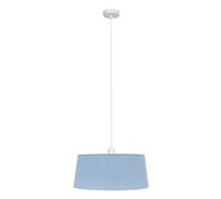 Lampara de techo acrilico color azul serie consciencia 40cm
