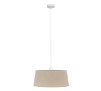 Lampara de techo acrilico color beige serie consciencia 40cm 40 cm