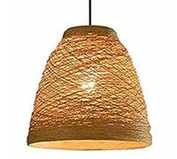 Lámpara Colgante Creativa Lámpara Colgante De Bambú Tejida A Mano Con Arte De Ratán Personalizado Minimalismo País Mimbre Ratán Iluminación Del Hogar Lámparas Artesanales Decorativas Japonesas YANZHAO