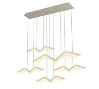 Lámpara Colgante Creativa LED con atenuación segmentada, Hermosa lámpara Colgante Decorativa con Forma de Gaviota, Ideal para Dormitorio, Sala de Estar y Bar (Color: 5 Luces)