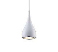 Lámpara colgante creativa para comedor, luces colgantes minimalistas nórdicas, accesorio de iluminación E27, lámparas de suspensión en forma de cono para isla de cocina, mesita de noche para dormitori