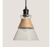 LEDKIA LIGHTING Lámpara Colgante Cristal Royesa Negro