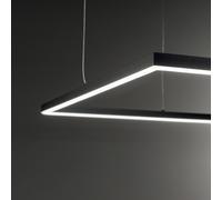 Lámpara colgante cuadrada Oracle Slim SP de Ideal Lux