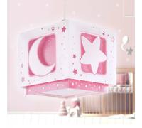 Lámpara colgante Dalber NACHTHIMMEL, rosa