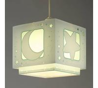 Lámpara colgante Dalber NACHTHIMMEL, verde fluorescente