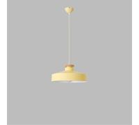 Lámpara Colgante de Aluminio con Forma de Campana, Estilo Nórdico Minimalista, de un Solo Cabezal, Color Verde, 15,75 Pulgadas, E27, para Mesa de Comedor, Bar Y Mostrador, Iluminación Decorativa./Amar