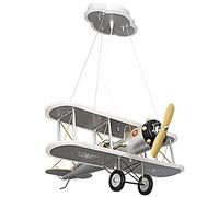 Lámpara Colgante de avión, Estilo Art déco Moderno, con diseño de Dibujos Animados, luminaria de Techo Creativa con Altura Ajustable, Ideal para niños, en la habitación Infantil, Sala de jue