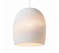 Lámpara Colgante de Campana Pequeño Blanco Scraplight Bell 10