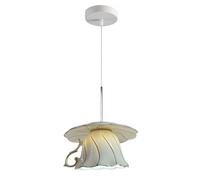 Lámpara Colgante De Cerámica Moderna De Lujo para Isla De Cocina, Color Blanco, con Diseño Creativo De Taza De Café, Luminaria De Techo Colgante con Decoración De Rayas Doradas para