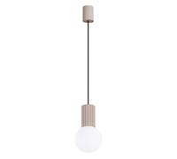 Sollux Lighting Halo lámpara colgante 1x8 W blanco-gris/gris ceniza SL.1744