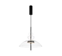 Lámpara Colgante De Cristal LED Ø 40Cm H: Máx. 358Cm Ajustable 3000 K