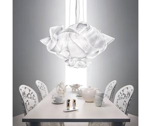Lámpara colgante de diseño Slamp Fabula, transparente, grande True
